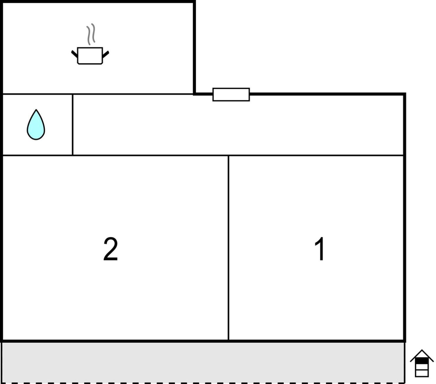 Helle Ferienwohnung In Ервалд Екстериор снимка